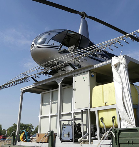 Houston Helicopter Ice Melt