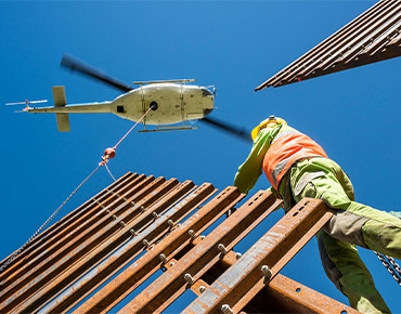 Houston Helicopter Commercial Construction