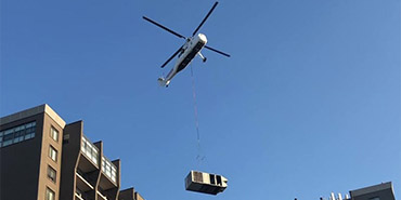 Houston Helicopter HVAC Transport